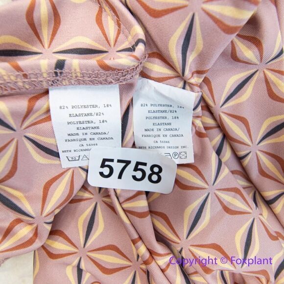 New! Set! Beth Richards Boheme chai geo bikini , top size XL, bottom size L - Picture 13 of 14